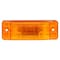 Truck-Lite 21 Series, Incandescent, Yellow Rectangular, 2 Bulb, Marker Clearance Light, Pc, 2 Screw, Male 29202Y - alternate 1